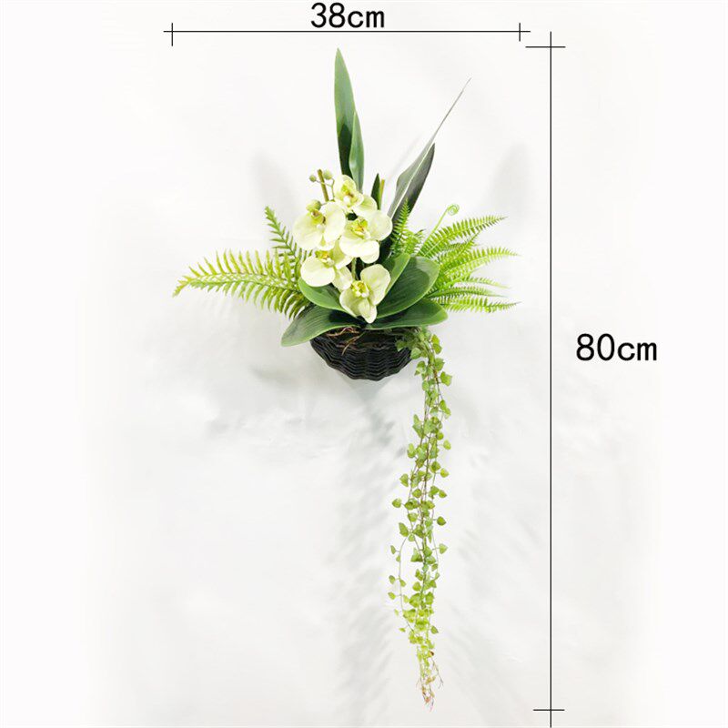创意植物新中式墙面墙上装饰品墙壁挂件玄关壁饰客厅立体花艺墙饰
