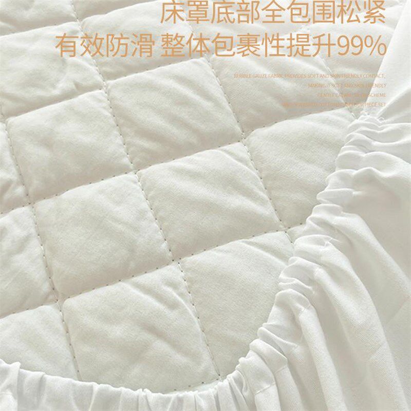 新款高级美容床罩四件套美容院专用按摩床单头疗推拿带洞2件四季