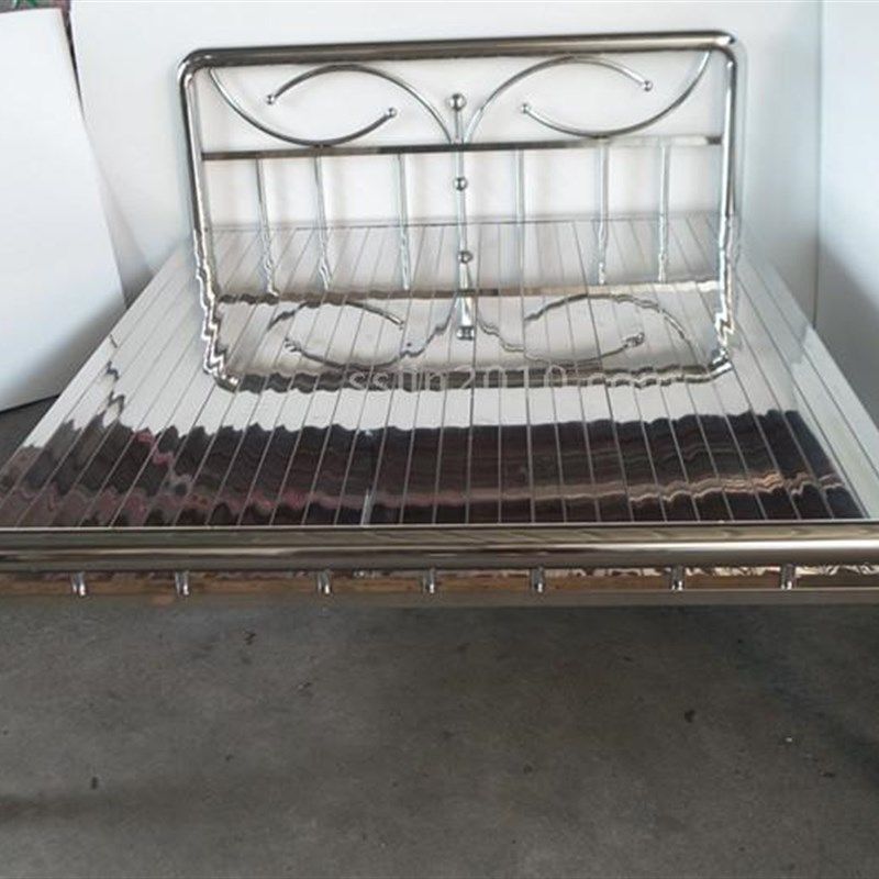 环保无味纯正SUS304不锈钢床铁艺全金属床板加厚单双人1.5一米八,住宅家具,床架/床板,淘宝优惠券,粉丝福利购,淘宝优惠卷