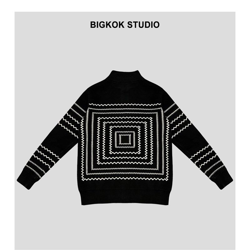 海与浪 回型提花开衫外套抗起球轻奢双拉链针织毛衣秋季加厚男女,男装,针织衫/毛衣,淘宝优惠券,粉丝福利购,淘宝优惠卷