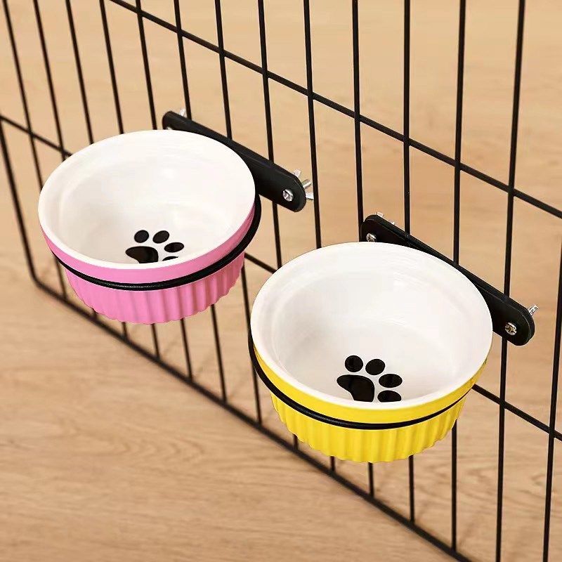 宠物碗陶瓷宠物碗悬挂式宠物碗酷彩宠物碗猫碗猫食盆兔子碗小型犬,宠物/宠物食品及用品,猫狗碗/慢食碗,淘宝优惠券,粉丝福利购,淘宝优惠卷