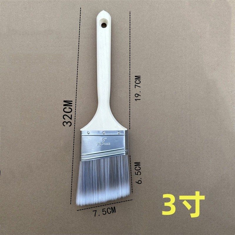 分色长毛乳胶漆无痕墙角修边斜角油漆刷子长柄多功能墙画斜角刷子,五金/工具,油漆刷/滚筒,淘宝优惠券,粉丝福利购,淘宝优惠卷