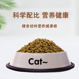 艾诺斯猫粮500g*5袋海洋鱼味成幼猫流浪猫馋嘴猫全阶段通用型5斤