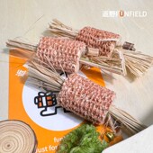 返野玉米木天蓼虫瘿果猫咪磨牙舒缓玩具逗猫棒手工天然健康麻绳