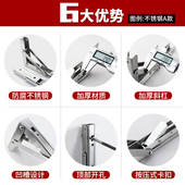 墙壁挂餐桌托架置物架 货品支撑架三角架 加厚折叠支架 隔板托架