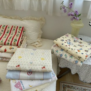 梨梦 单品 少女心纯棉全棉单件被罩150200学生宿舍双人200230