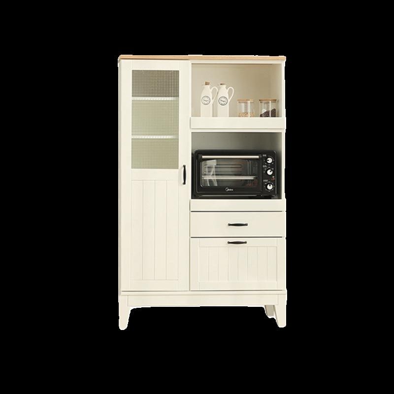 日式实木餐边柜白色茶水柜碗柜收纳微波炉柜烤箱柜厨房矮柜储物柜,住宅家具,餐边柜,淘宝优惠券,粉丝福利购,淘宝优惠卷