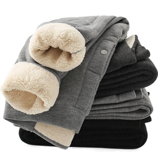 男童保暖裤秋冬儿童秋裤加绒加厚中大童打底绒裤高腰宝宝内穿棉裤