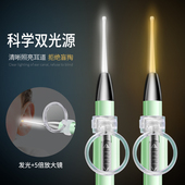 可视婴儿挖耳勺宝宝专用儿童掏耳朵软头镊子幼儿发光耳勺 徍琦