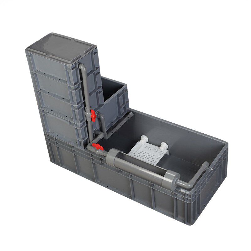 乌龟周转箱养殖箱沼泽水培龟箱养龟箱乌龟缸过滤器周转箱鱼缸龟缸