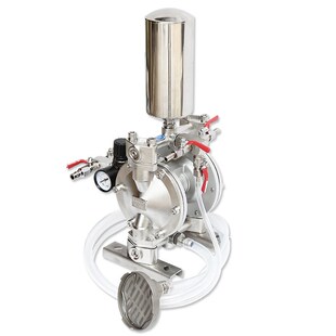 WOLF KING不锈钢S-11气动隔膜泵S-21泵浦/油漆泵/喷漆泵 双隔膜泵