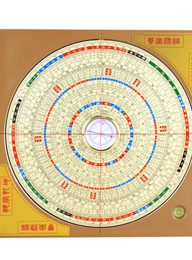 激光罗盘专业高精度全自动十字红外线定位仪八寸三元三合综合盘