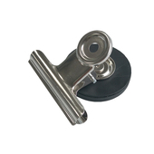 磁性夹子文件夹可吸附冰箱铁制文件柜货架不锈钢强力票夹白板纸夹