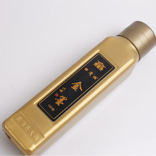 齐大森金墨汁120g 写春联抄经文粉毛笔书法墨水 文房四宝 包邮