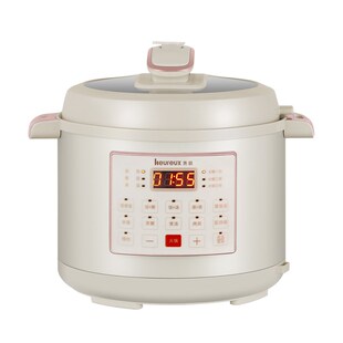 5L新款电压力锅全自动鸳鸯三格内胆一锅煮三蒸煮一体电饭高压饭煲