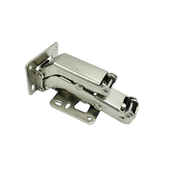 外盖双侧板36mm40厚门板大角度免打孔铰链阻尼 弹簧弹子铰链 无力