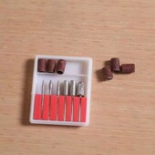 电动磨甲机打磨头打磨机电池插电磨美甲专用