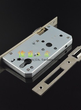 高档锁体 室内房门分体锁锁体 欧式防火锁 方角5572碰珠锁体