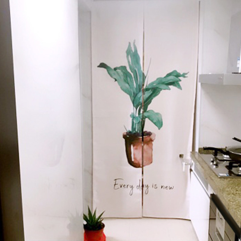 北欧布艺门帘隔断帘卧室装饰半帘厨房卫生间厕所帘免打孔布帘,居家布艺,门帘,淘宝优惠券,粉丝福利购,淘宝优惠卷