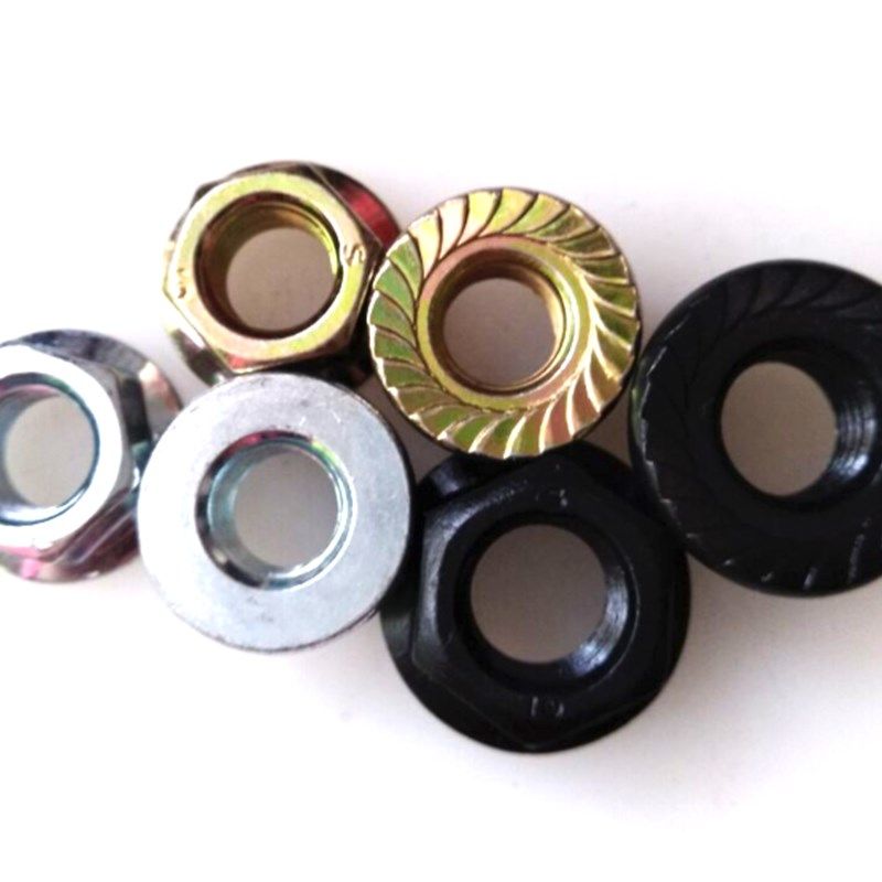 8.8级10.9级细牙高强度法兰螺母细扣细牙防滑螺帽带垫防松M8-M20,五金/工具,螺母,淘宝优惠券,粉丝福利购,淘宝优惠卷