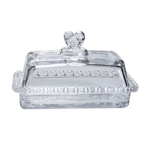 爱心玻璃甜品盘子 欧式透明带盖托盘家用水果盘 防尘罩试吃盘餐具