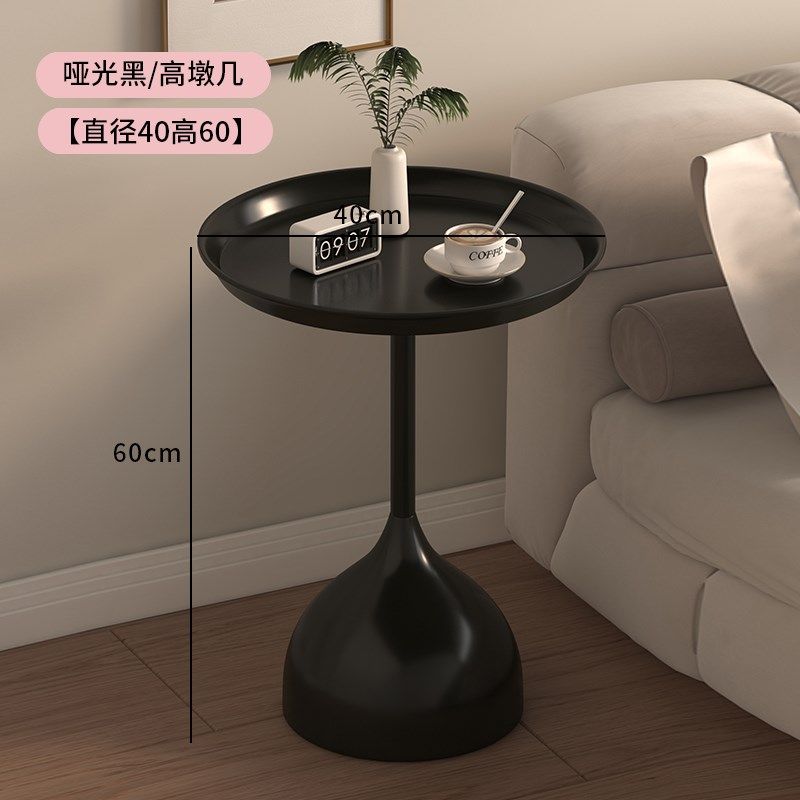 铁艺床头柜茶几小圆桌创意替代品沙发边几轻奢高级感可移动置物架,住宅家具,床头柜,淘宝优惠券,粉丝福利购,淘宝优惠卷