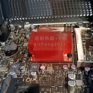 半导体制冷片散热器铜散热片ic芯片路由器散热鳍片LED激光TEC风扇