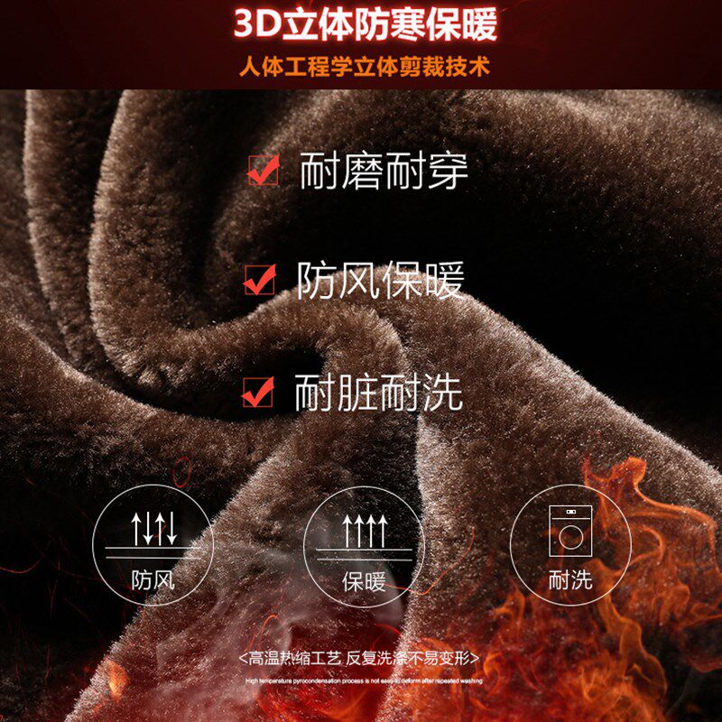 爸爸冬装外套加绒加厚中年毛呢夹克男新款中老年人秋冬季爷爷衣服