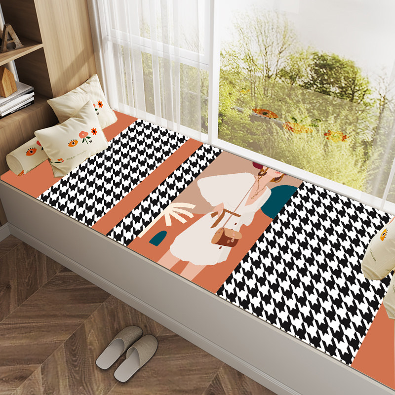 飘窗垫窗台垫2023新款四季通用阳台垫子坐垫榻榻米卧室网红简约风,居家布艺,地毯,淘宝优惠券,粉丝福利购,淘宝优惠卷