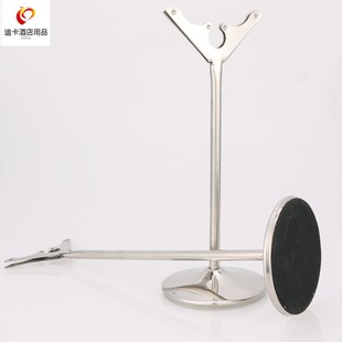 不锈钢餐牌夹台号牌支架婚庆自助餐菜牌夹餐桌菜品夹桌牌夹会议牌