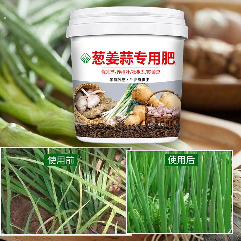 葱姜蒜专用肥料蔬菜绿植大葱生姜大蒜覆合化肥颗粒缓释肥有机肥料