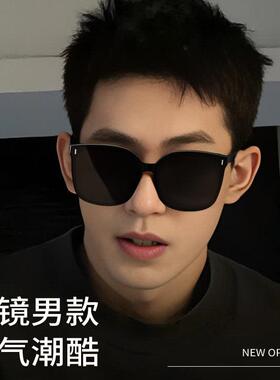 太阳眼镜男款高级感痞帅2025新款大脸开 车专用防晒抗UV偏光太阳