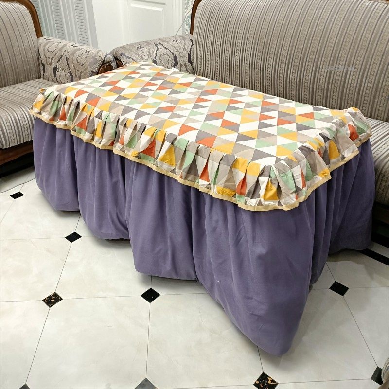 烤火罩新款加厚长方形纯棉可拆洗烤火被子茶几电暖炉套新中式布罩,居家布艺,烤火罩,淘宝优惠券,粉丝福利购,淘宝优惠卷