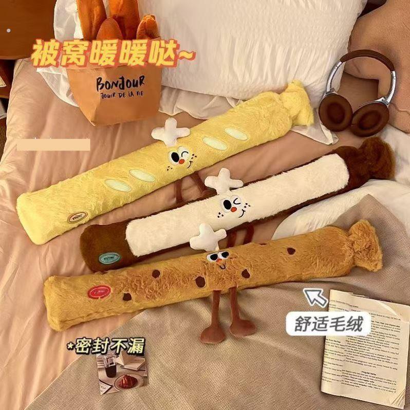 长条热水袋被窝专用注水暖水袋加长热敷专用暖加大加厚灌水超大号