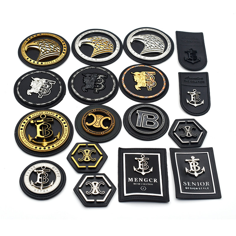 合金皮牌PU+金属皮标牛仔鞋帽包装饰标牌补丁DIY补贴布贴服装配件,居家布艺,纽扣,淘宝优惠券,粉丝福利购,淘宝优惠卷