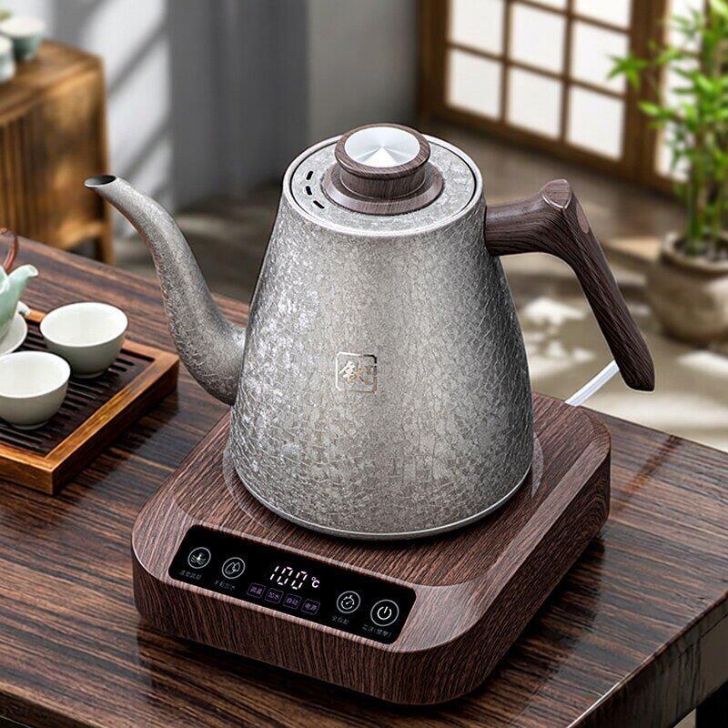 纯钛自动上水电热烧水壶家用煮茶抽水一体壶泡茶专用恒温茶艺壶
