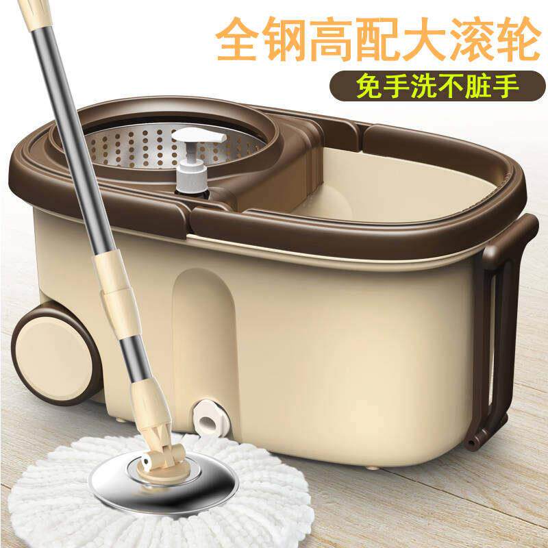 加厚加大旋转拖把好神拖家用墩布桶拖布地拖免手洗甩水拖把拖地桶