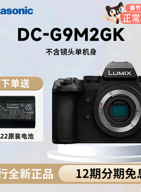 松下DC-G9M2GK 微单M43画幅相位混合对焦防抖升级拍照摄影相机