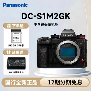 相机 松下S1M2全画幅无反专业微单数码 S1M2GK 国行正品