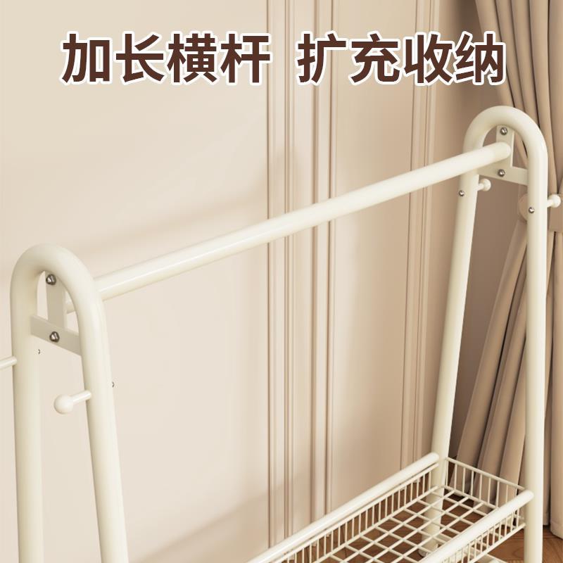 衣架落地卧室家用室内挂衣架置物架晾衣架衣服挂架简易挂衣服杆子