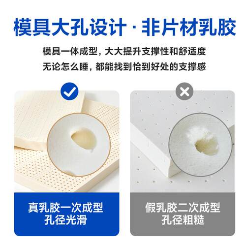 乳胶床垫3cm5厘米薄垫软垫泰国天然橡胶1.8m1.5米榻榻米床褥家用