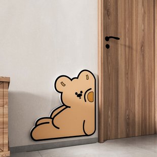 网红儿童房布置墙面装饰品卡通卧室床头门上贴纸房间改造遮丑贴画