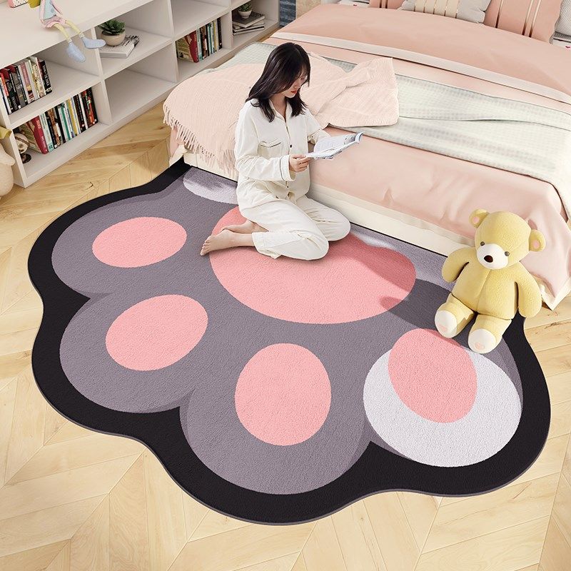 大江地毯卧室房间少女心床边毯子衣帽间毛绒可爱猫爪客厅茶几地垫,居家布艺,床边毯,淘宝优惠券,粉丝福利购,淘宝优惠卷