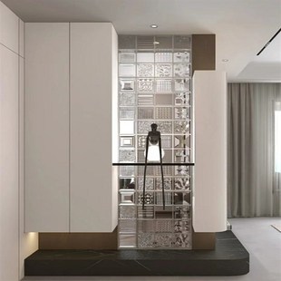 玻璃砖隔断新品上市意大利设计款纯净高贵清晰透亮洁净营造意境感