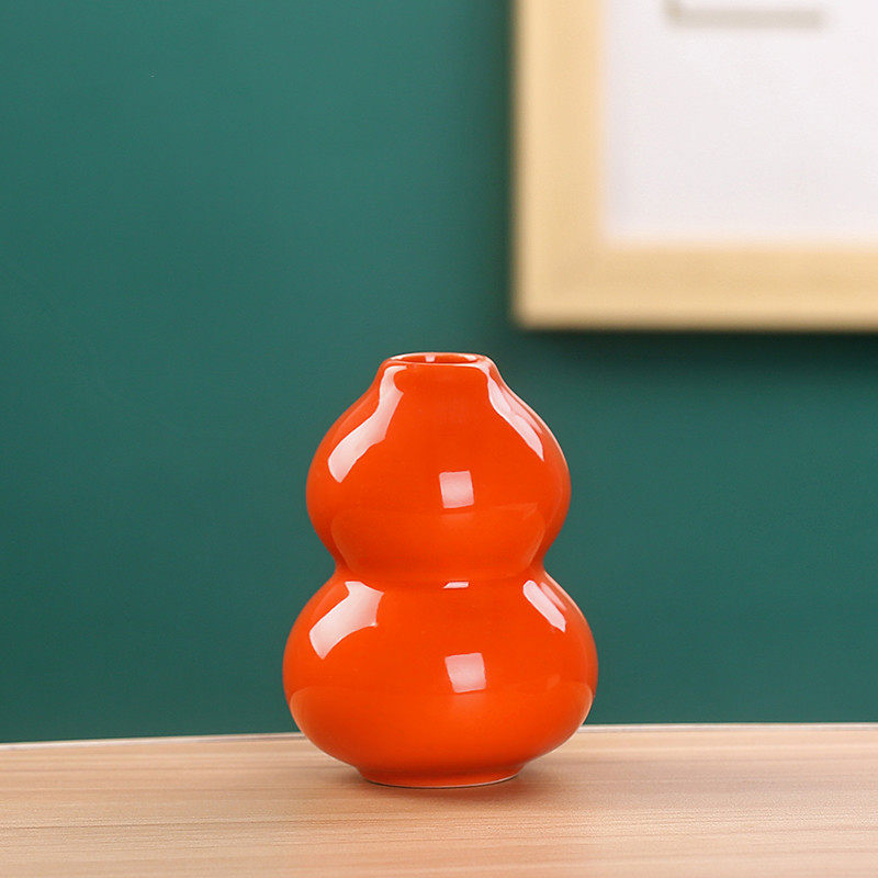 绿萝水培器皿陶瓷花瓶橘色铜钱草水养绿植容器办公室客厅装饰摆件,鲜花速递/花卉仿真/绿植园艺,花瓶,淘宝优惠券,粉丝福利购,淘宝优惠卷