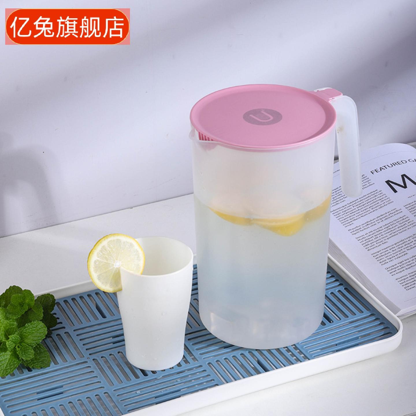塑料冷水壶耐高温大容量家用适配