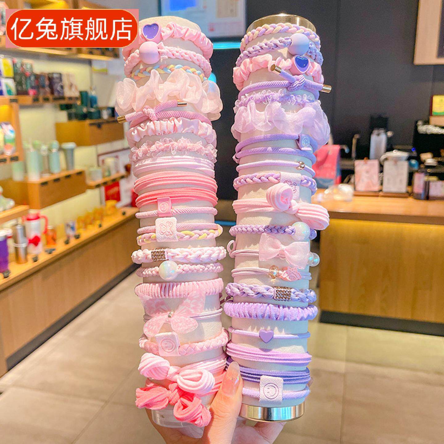 大圈儿童发绳皮筋女童扎头丸子头
