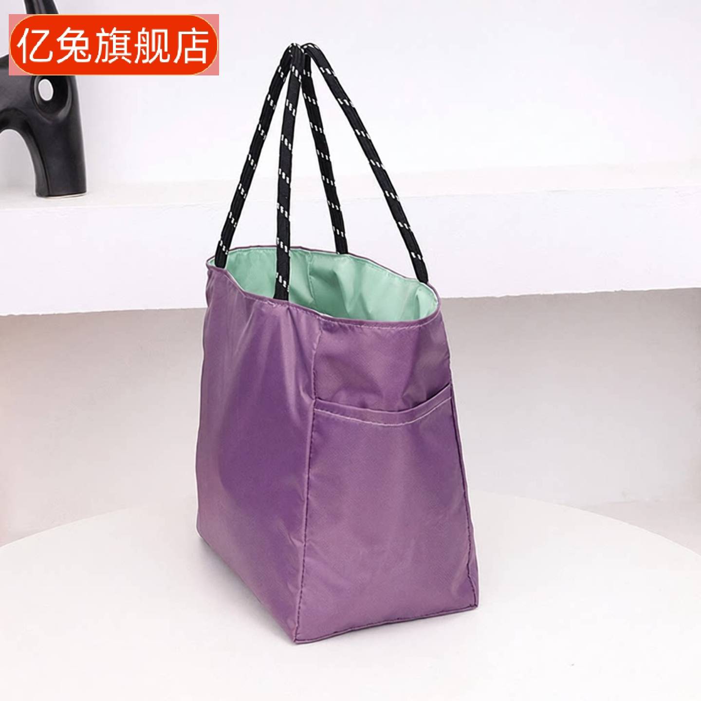 手提包上班族洋气防水尼龙布包大