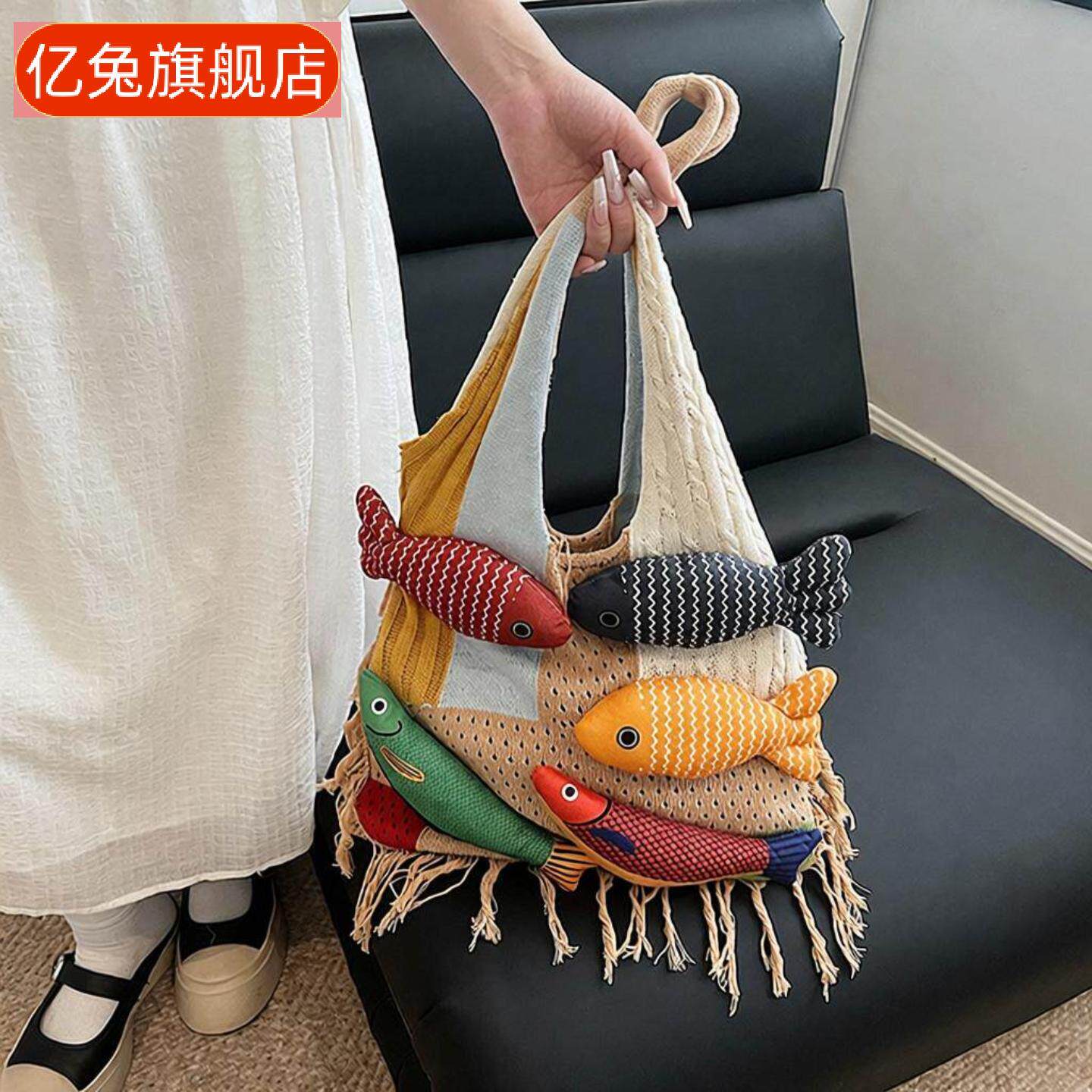 夏季新款小众复古流苏拼接文艺30
