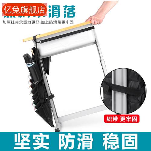 义乌学生书桌侧边挂式收纳袋课桌